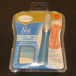 NWT Amope Pedi Perfect Electronic Nail Care System Manicure Tool